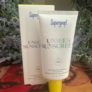 Supergoop! Unseen Sunscreen SPF 40 -Brand New in a Box